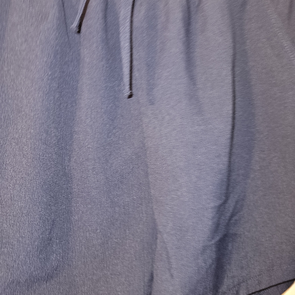 Shein Juniors Elastic Waist Blue Shorts Size L (8-10) - Picture 7 of 7